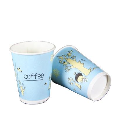 China Biodegradable Foaming Foam Beverage Isolation Disposable 8oz Pe Coated Paper Cup for sale