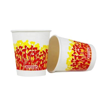 China Custom Made Biodegradable Take Away Biodegradable PLA Coffee Disposable Paper Cups for sale