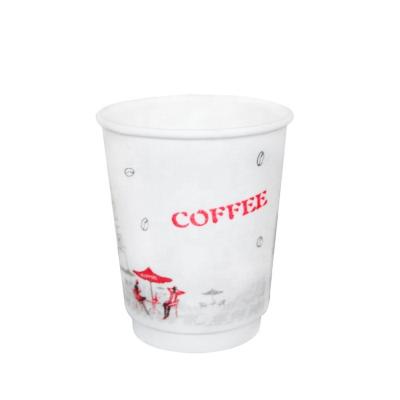 China Biodegradable Eco-friendly Fancy Coffee Disposable Outdoor Foam Paper Cup With PP Lids for sale