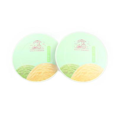 China Non Spill Custom Printed Biodegradable Coffee Paper Lid for sale