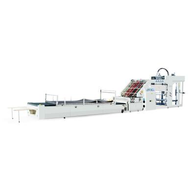 China Model STCS1450 Automatic Grocery Store High Speed ​​Corrugated Cardboard Flute 3 Ply Laminator Laminating Machine for sale