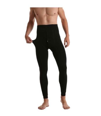 China High-elastic Body Shaping Warm Mens Warm Gaiters And Soft Skin-Friendly Velor Cotton Mens Pants Gaiters for sale