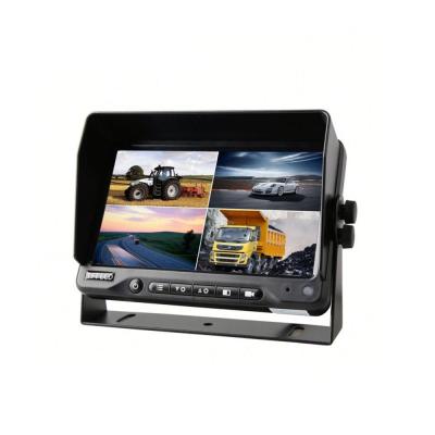 China 7 Inch 12V 24V LCD Color Screen RGB Square With Rod Car Video 720P AHD Monitor for sale