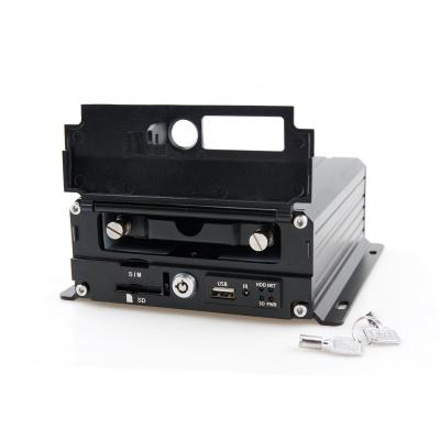 China Waterproof 512G SD And 4T HDD 4CHs MDVR For Heavy Duty Vehicle Car Black Box for sale