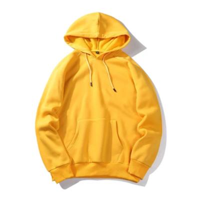 China 2021 Men's Oversized Hoodie Cheap Anti-pilling Cotton Men's Hoodies White Pullover for sale