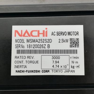 China Hot Selling Industrial Robot NACHI Robot AC Servo Motor MSMA252S2D for sale