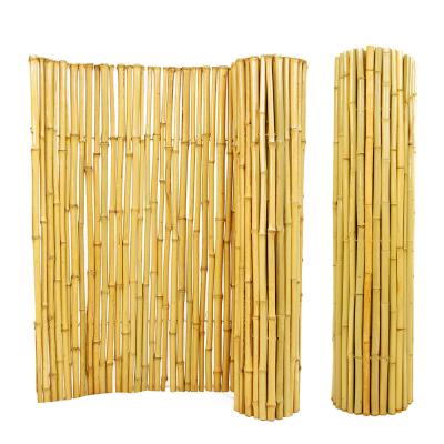 China 180cm dekorativer Bambuszaun-Natural Bamboo Fence-Garten-gerollte Bambussiebung zu verkaufen