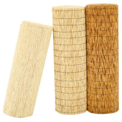 China Peso de mimbre natural Willow Fence For Yards Privacy de Panels Roller Light de la cerca en venta