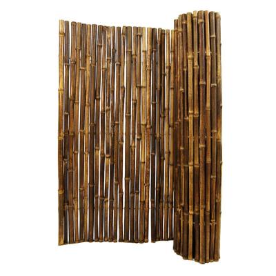 China Natürlicher materieller gemalter Bambuszaun-Panels Rolled Bamboo-Bambuszaun Privacy Garden Border zu verkaufen