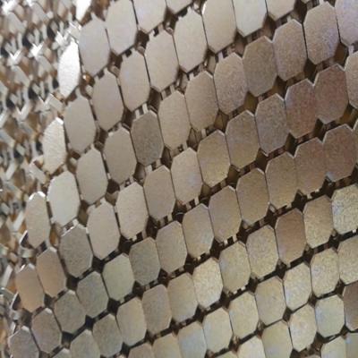 China Longevity Mattress Fabric Silver Metallic Sequin Mesh Fabric For Dress for sale