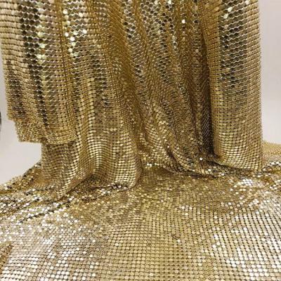 China Longevity Shimmer Fabric Metal Mesh Fabric For Clothes Decoration for sale