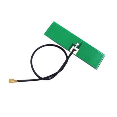 China PCB 42*12MM 2.4g Wifi Router PCB Antenna Green PCB Antenna for sale