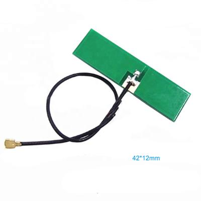 China 2.4G 5.8G 42*12mm WIFI U.FL Built-in Antenna IPEX 42*12mm WIFI Dual Band Internal PCB Antenna for sale