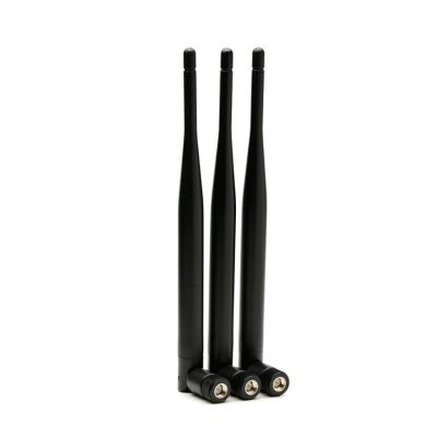 China 195mm Whip 5dBi RP-SMA Connector Dual Band Antenna 2.4G 5G Wifi External Antenna WL-WIFIE195 for sale