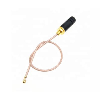 China Wavelink 21mm 2.4GHz Mini Stubby Small WiFi Antenna with RG178 Braid Cable WL-2400E21 for sale