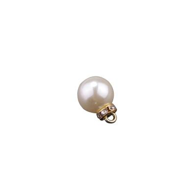 China 2021 Fashion Washable ABS Pearl Pendants Button Jewelry Making Hair Earring Accessories DIY Craft Decoration for sale