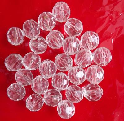 China 92 Acrylic Faceted Earth Shape Crystal Beads For Chandelier, Jewelry Making And Christmas Decoration for sale