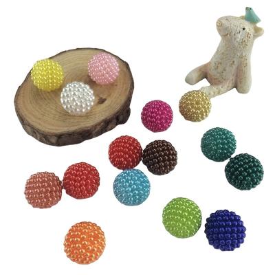 China DIY Jewelry Finding High Quality ABSl Colorful Faux Fruit Ball Bead Plastic Loose BeadsFor Jewelry Making for sale