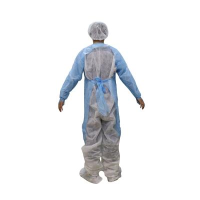 China The Color Manufacturer Supply Spot CPE Surgery Isolation Gown Internal Medicine Isolation Clothing Disposable CPE Gown for sale