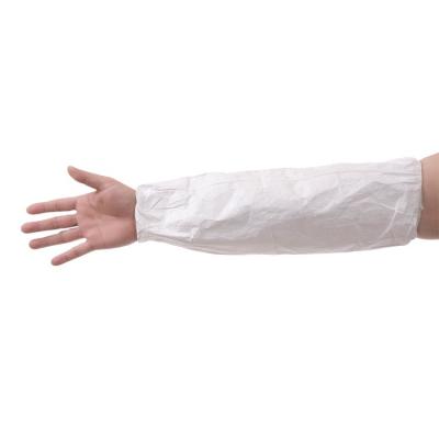 China Tyvek Newcomer Housework Oversleeve Arm Cover Oversleeve With Elastic At Both Ends for sale