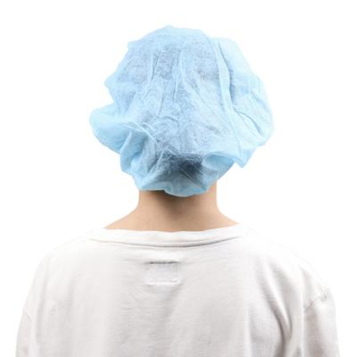 China 2022 Wholesale Soft Polypropylene Nonwoven Customized Dust Proof Nonwoven Disposable Medical Buffing Head Cap Thickened for sale