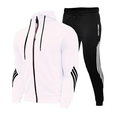 China New Anti-wrinkle men's leisure sports suit hooded sweater men and women's sports running suit can be customized logo for sale