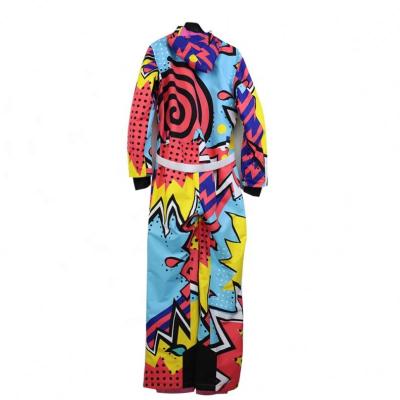 China High Quality Anti-UV Ski Suit One Piece Snow Suit One Piece Men and Women for sale