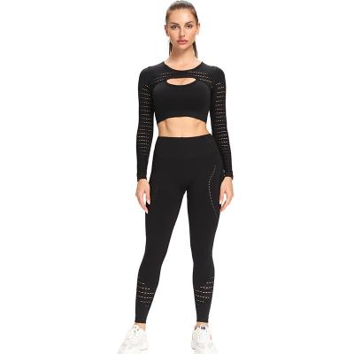 China OEM Breathable Design High Quality Fitness Equipments Yoga Wear Set Cheap Trending Active Workout Clothes Training Suits For Women for sale