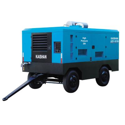 China Eco Lubricated Screw Air Compressor For Water Well Drilling Rig for sale