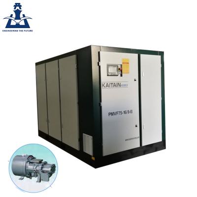 China Success Last Engine Lubricated Air Cooled Rotary Screw Air Compressor for sale