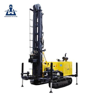 China Mini 300m hydraulic crawler type water well drilling rig for sale