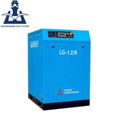 China Kaishan 2019 LG-1.2/8 star screw lubricated stationary air compressor for sale