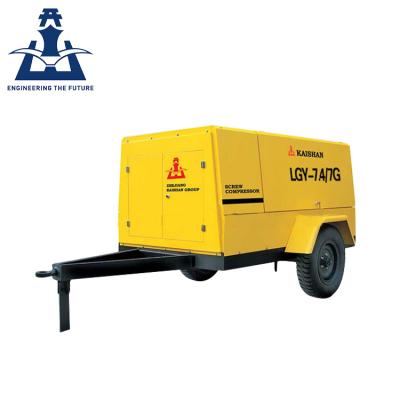 China OIL-LESS LGY-6.5/10 mini kaishan portable air compressor for sale