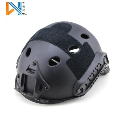 China Connecting Type ABS Guide Rail PJ Helmet Outdoor Game Rail System Fast Tactical Security Cover Military for sale