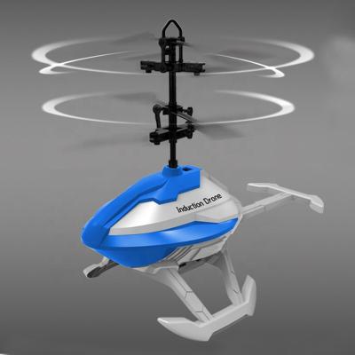 China RC Hobby Mini Airplanes Electric Flying Toys Infrared Sensor Induction Helicopter 2021 for sale