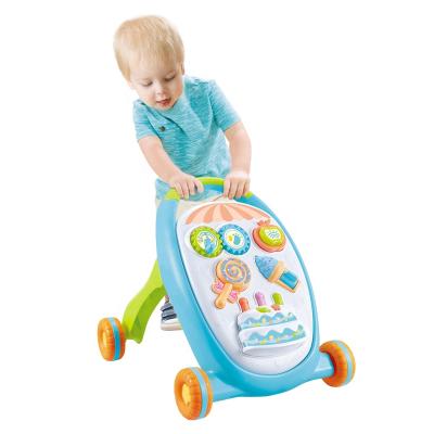 China Baby Learning Walker Multifunctional Toddler Learning Walk Toy Light Noise Walker Baby Music for sale