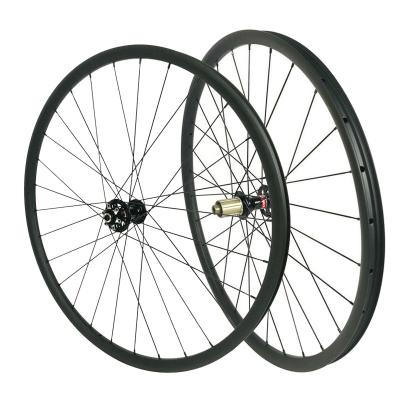 China Mountain Bikes SoarRocs 275 inch carbon mtb wheelset D411SB D791SB carbon wheelset D411SB D791SB tubeless width 25mm depth mtb wheelset for sale