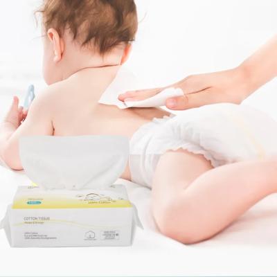 China OEM Supplies Face Towel Cloth New Baby Eco-friendly Disposable Soft Cotton Cloth For Baby for sale