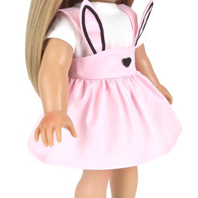 China Latest 18 Inch Doll Clothes Cute American Girl Doll Clothes Toy Clothes for sale