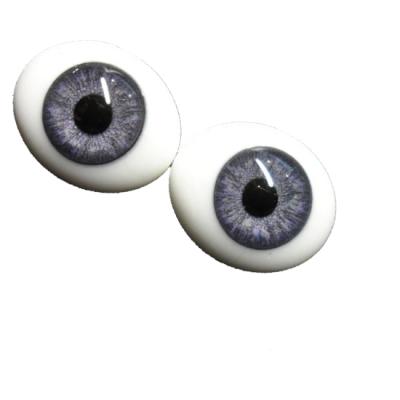 China Oval Glass Doll Eyes Doll Glass Craft Eyeballs For Animal Stuffed Doll Toys Wholesale for sale