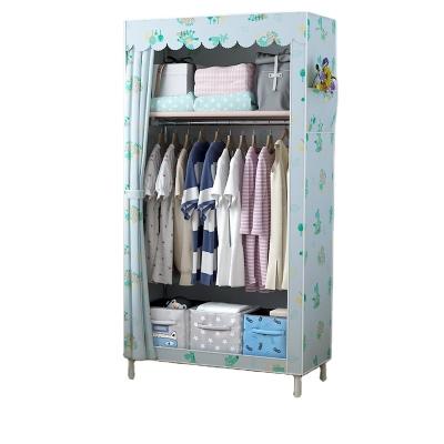 China Smart-Furn Convertible Modern Non-woven Fabric Wardrobe Adult Rack And Kids Dorm Bedroom Cloth Economical Space Saving Gather for sale