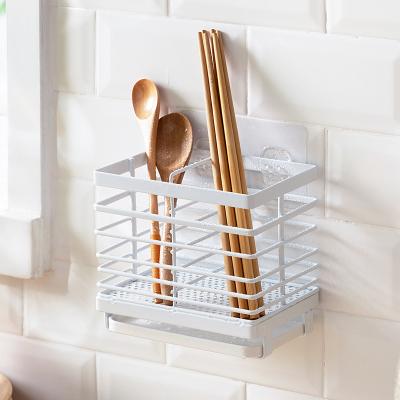 China Wall Mount Steel Utensil Drying Racks Hanging Cookware Rack Flatware Organizer For Spoons Knives Forks Cookware for sale