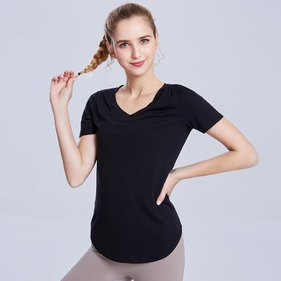 China Wholesale QUICK DRY beauty back designer breathable t-shirt for women 2021 for sale