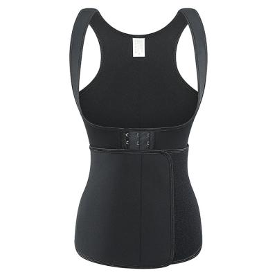 China Antibacterial New Design Plus Size Slimming Belts Waist Trainer Body Shaper Black Waist Trainer Corset for sale