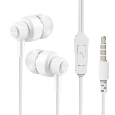 China In-Ear For iPhone Android Smartphones 3.5mm Cable In-Ear Sport High Quality Earphone With Microphone Wholesale for sale