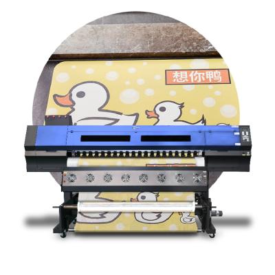 China Transfer Paper Printer 1.8m 3pcs 4720 Printheads Transfer Printing Machine Dye Textile Sublimation Paper Printer for sale