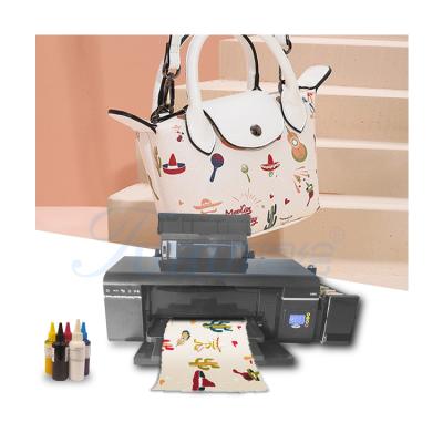 China Heat press size A4 4 color inkjet dye sublimation textile paper printer for PET film paper/heat press for sale