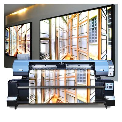 China Large Format Sublimation Fabric Textile Printer 1.9m Paper Heat Transfer Printer Directly Prints Onto Fabric for sale