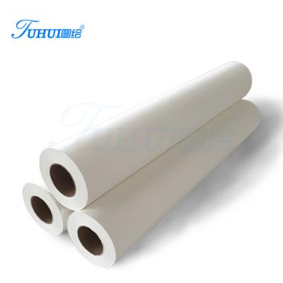 China Hot Sale Garment 70g/90g/100g Sublimation Heat Sensitive Paper Rolls For Cotton/Digital Sublimation Heat Transfer Paper for sale