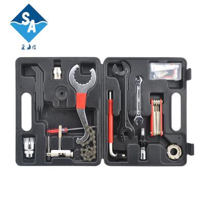 China Manufacturer Multi Functional Supply New Type 27.5*6.5*21.6cm 26 Pcs Bike Tool Kit for sale